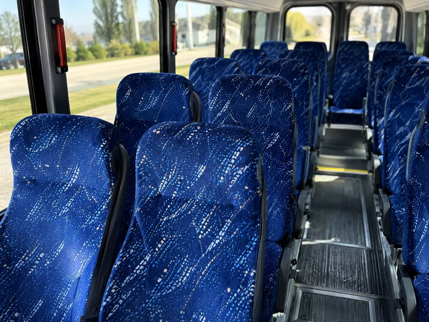 20 passenger minibus interior