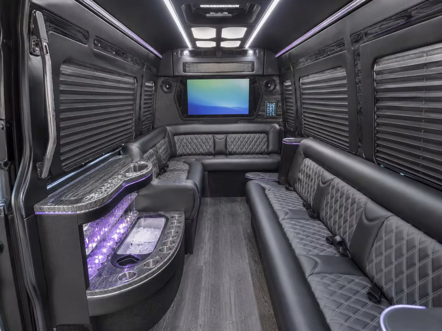 sprinter limousine inside