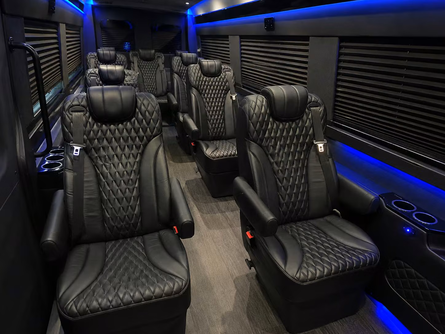 sprinter van with driver interior